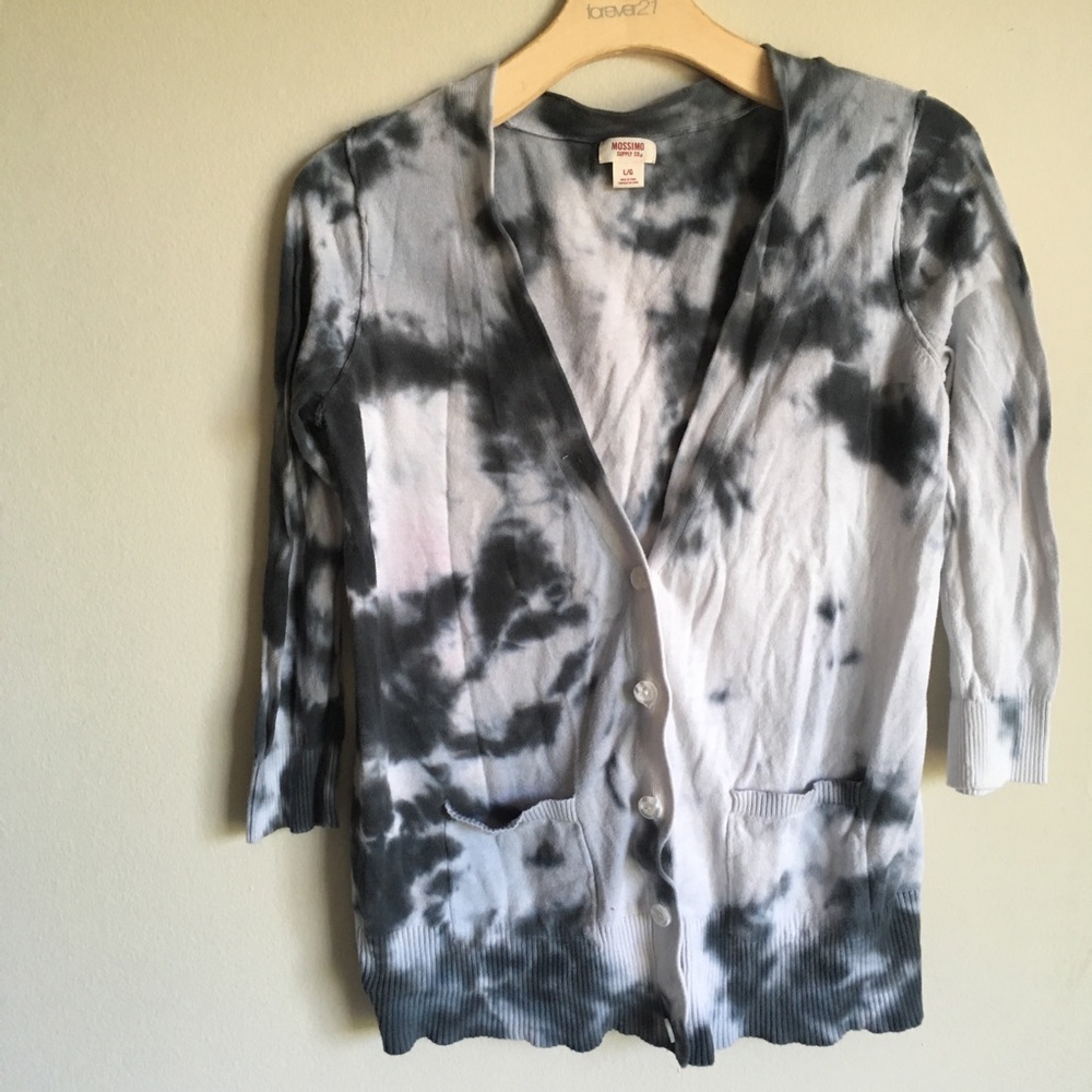 Tie Dyed Cardigan
